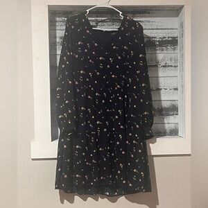 Ralph Lauren Navy Floral Dress